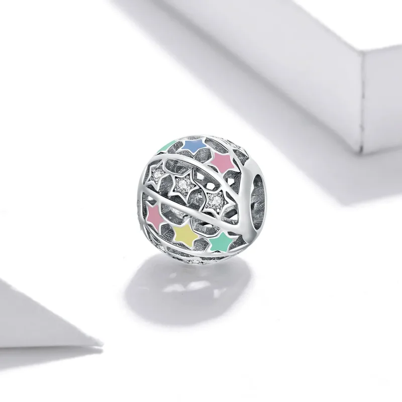 (imagine pentru) Pandora Style Star Planet Charm - BSC438 - Vizualizare 2