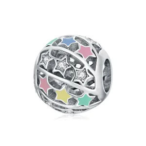 (imagine pentru) Pandora Style Star Planet Charm - BSC438