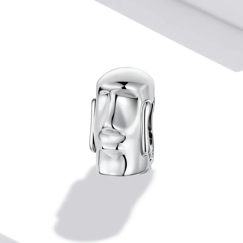 (imagine pentru) Pandora Style Stone Statues of Easter Island, Chile Charm - SCC2111 - Vizualizare 2