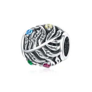 (imagine pentru) Pandora Style Tropical Leaves Charm - BSC450
