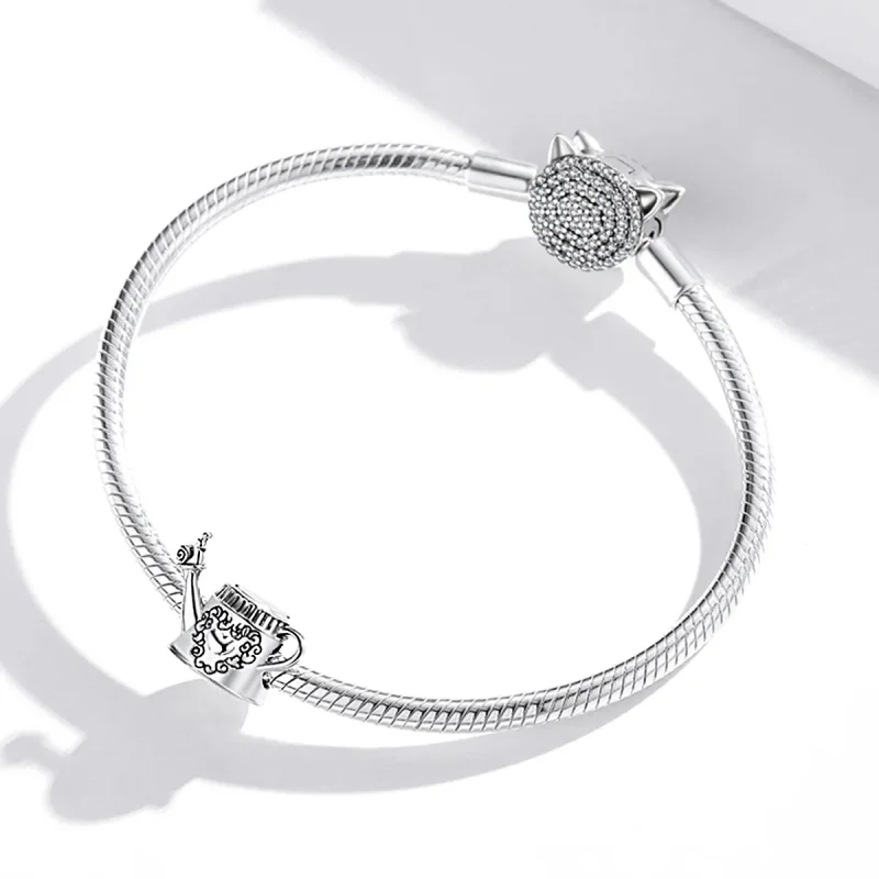 (imagine pentru) Pandora Style Vintage Kettle Charm - SCC1923 - Vizualizare 3