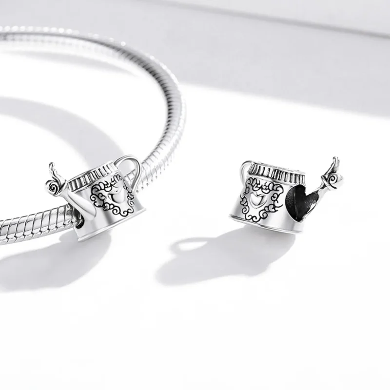 (imagine pentru) Pandora Style Vintage Kettle Charm - SCC1923 - Vizualizare 4