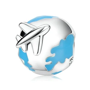 (imagine pentru) Pandora Style World Travel - Pandantiv Avion înaripat - SCC2026