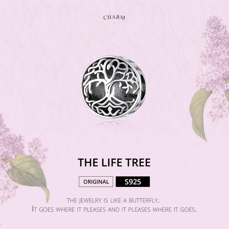 (imagine pentru) Pandora Style Charm de Argint - Arborele Vieții SCC1457 - Vizualizare 6