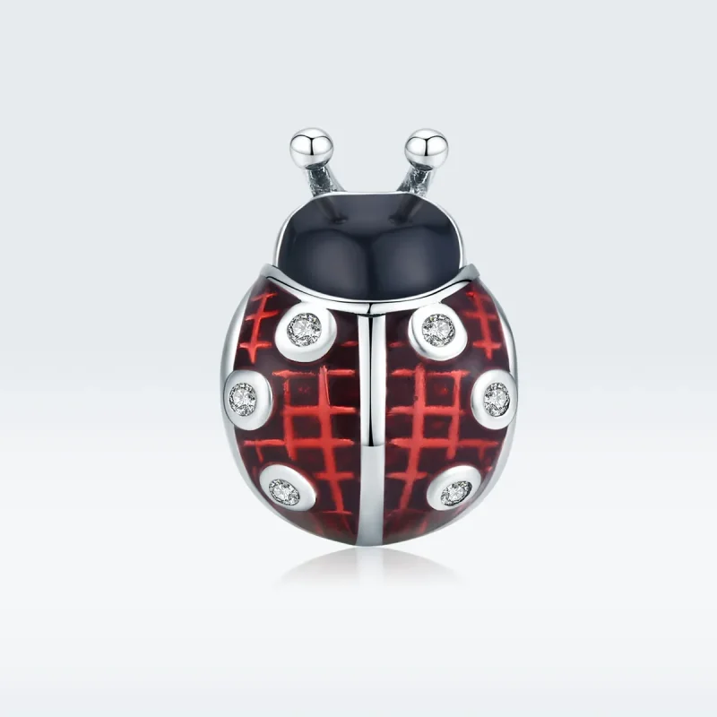 (imagine pentru) Pandora Style Charm de Gândac de Argint - SCC1481 - Vizualizare 5