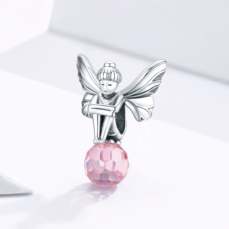 (imagine pentru) Pandora Style Elf cu Flori de Argint - SCC1483 - Vizualizare 2