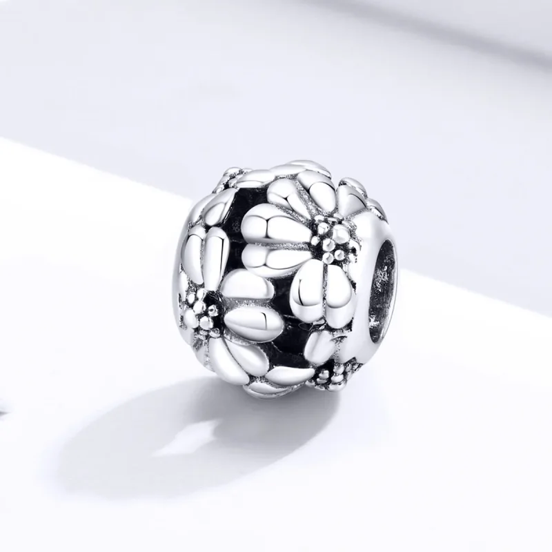 (imagine pentru) Pandora Style Charm de argint cu Margarete - SCC1487 - Vizualizare 2