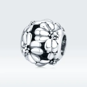(imagine pentru) Pandora Style Charm de argint cu Margarete - SCC1487