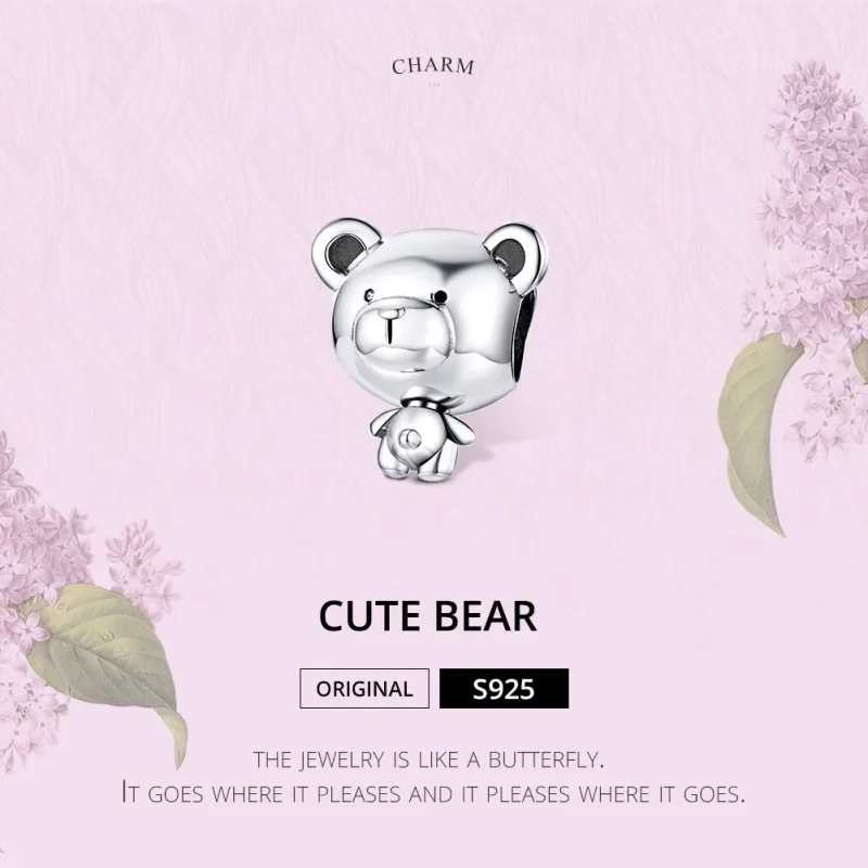 (imagine pentru) Pandora Style Charm de Argint Pooh - SCC1502 - Vizualizare 6