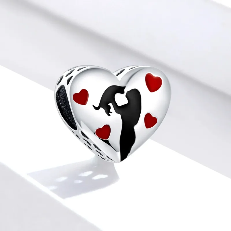 (imagine pentru) Pandora Style Charm de Argint pentru Mama cu Blănuit - SCC1508 - Vizualizare 2