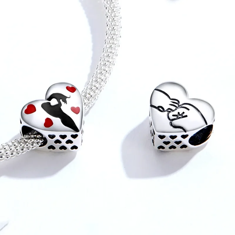 (imagine pentru) Pandora Style Charm de Argint pentru Mama cu Blănuit - SCC1508 - Vizualizare 4