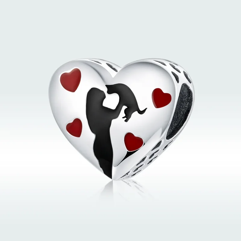 (imagine pentru) Pandora Style Charm de Argint pentru Mama cu Blănuit - SCC1508 - Vizualizare 5