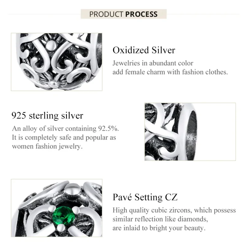 (imagine pentru) Pandora Style Cruce Veche Charm de Argint - SCC1511 - Vizualizare 7