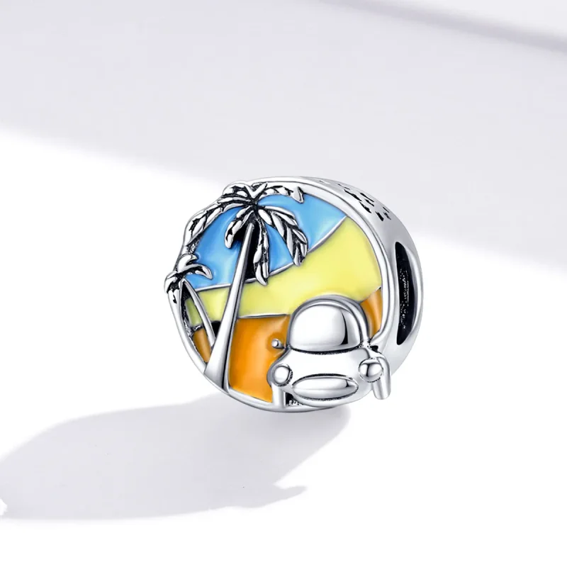 (imagine pentru) Pandora Style Charm de Argint Călătorie de Vară - SCC1530 - Vizualizare 2