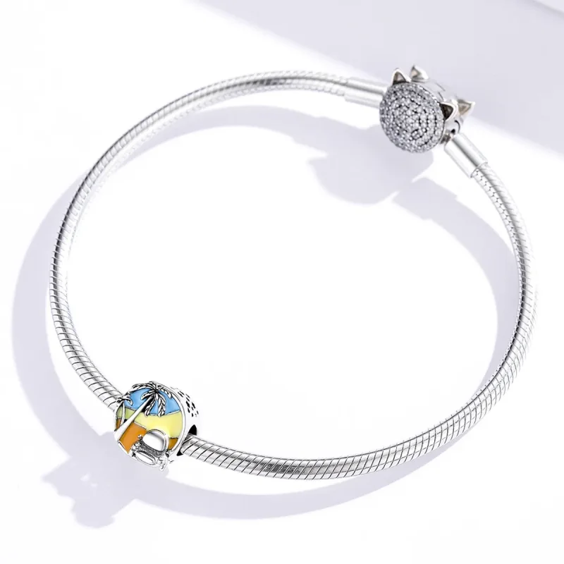 (imagine pentru) Pandora Style Charm de Argint Călătorie de Vară - SCC1530 - Vizualizare 3