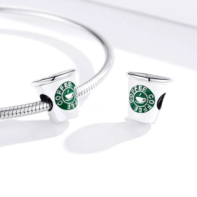 (imagine pentru) Pandora Style Charm de Argint pentru Cafea - SCC1545 - Vizualizare 2
