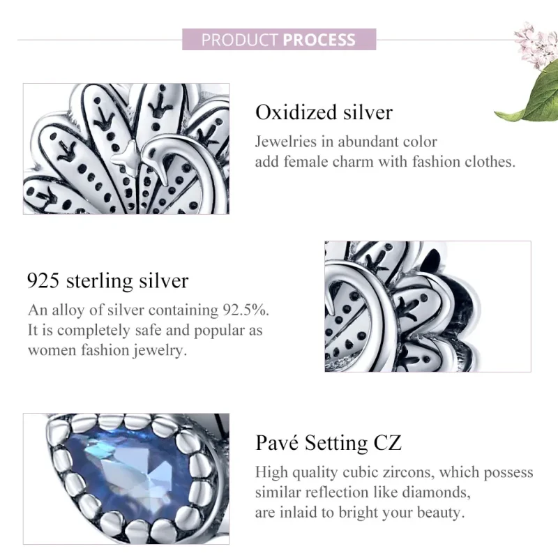 (imagine pentru) Pandora Style Inel Retro Pavel Charm - SCC1558 - Vizualizare 8