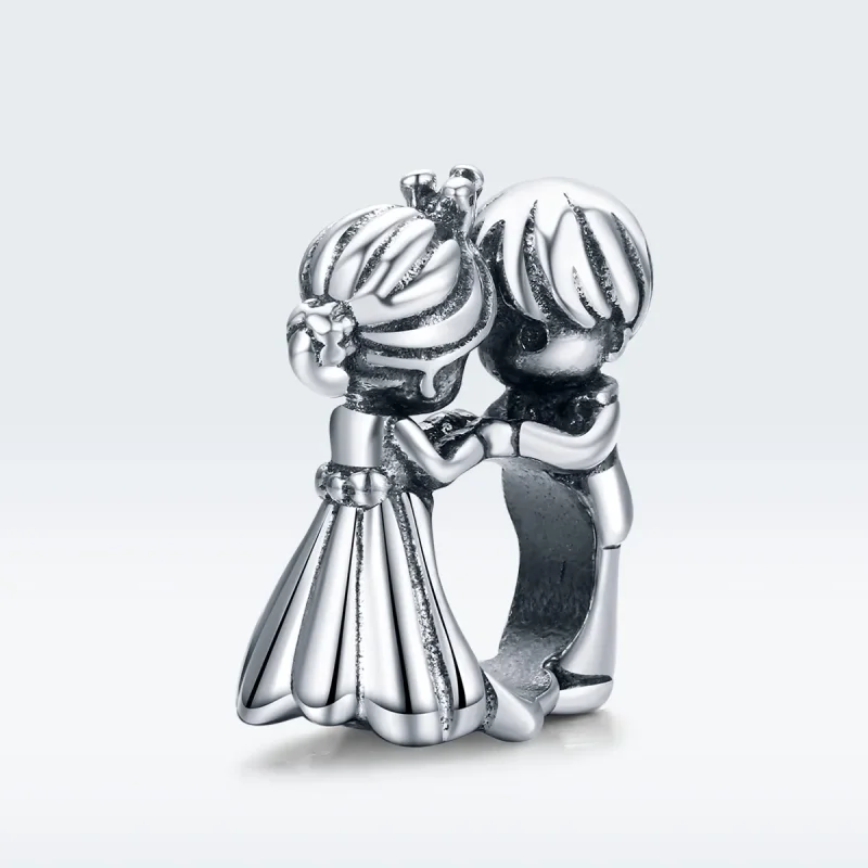 (imagine pentru) Pandora Style Charm Dans Băiat și Fată din Argint - SCC1565 - Vizualizare 5