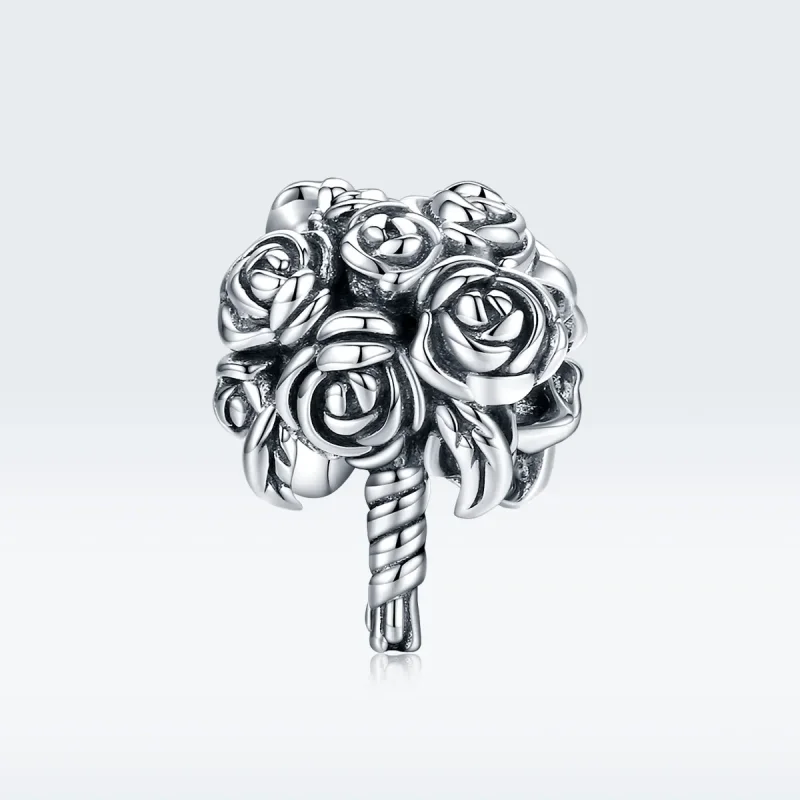 (imagine pentru) Pandora Style Charm din Argint pentru Buchet de Mireasă - SCC1566 - Vizualizare 5