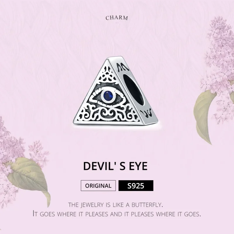 (imagine pentru) Pandora Style Charm de Argint cu Ochil de Diavol - SCC1567 - Vizualizare 6