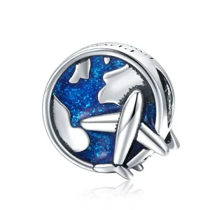 (imagine pentru) Pandora Style Charm de Argint Călătorie în Lume - SCC1568