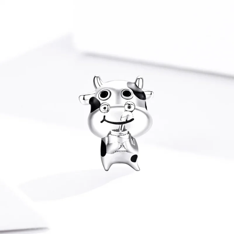 (imagine pentru) Pandora Style Charm Micuț de Vacă din Argint - SCC1574 - Vizualizare 2