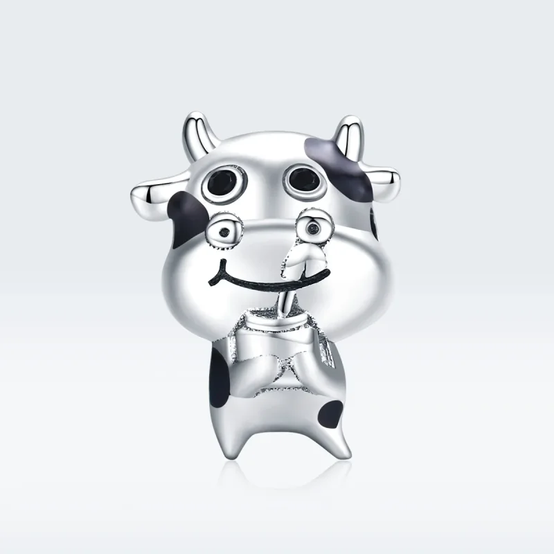 (imagine pentru) Pandora Style Charm Micuț de Vacă din Argint - SCC1574 - Vizualizare 5