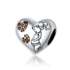 (imagine pentru) Pandora Style Charm de argint pentru mama însărcinată - SCC1589