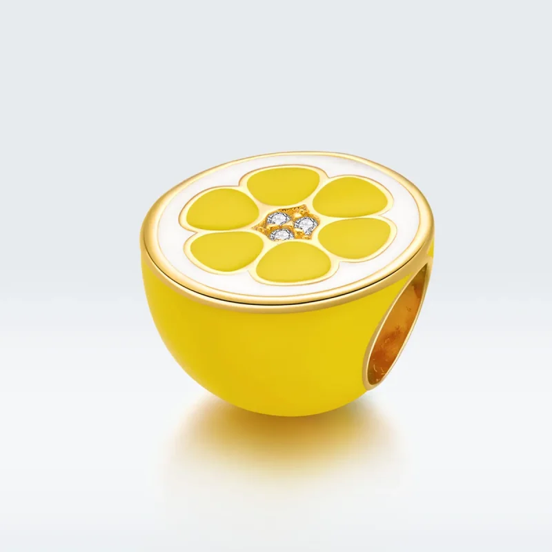 (imagine pentru) Pandora Style Charm de Argint cu Lămâie Proaspătă - SCC1590 - Vizualizare 5