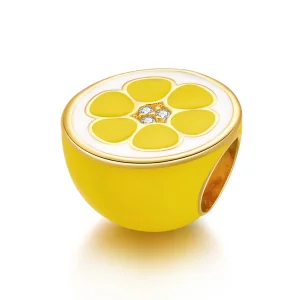 Pandora Style Charm de Argint cu Lămâie Proaspătă - SCC1590 (imagine pentru) Pandora Style Charm de Argint cu Lămâie Proaspătă - SCC1590