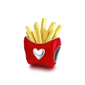 (imagine pentru) Pandora Style Delicioase Cartofi Două Tonuri Charm - SCC1606