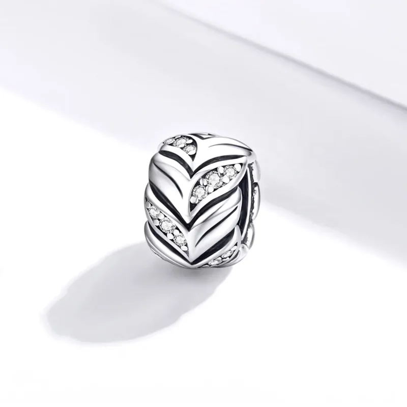 (imagine pentru) Pandora Style Charm de Argint cu Spici de Grâu Strălucitor - SCC1614 - Vizualizare 2