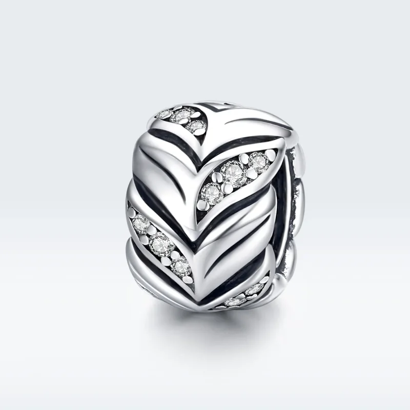 (imagine pentru) Pandora Style Charm de Argint cu Spici de Grâu Strălucitor - SCC1614 - Vizualizare 5