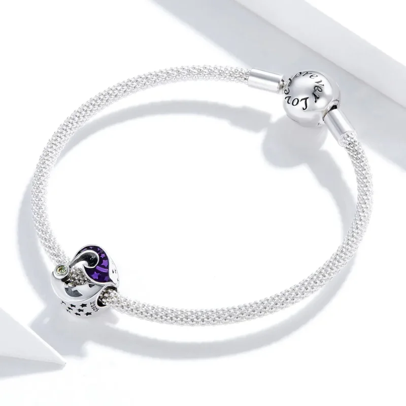 (imagine pentru) Pandora Stil Charm de Argint cu Stele - SCC1618 - Vizualizare 3