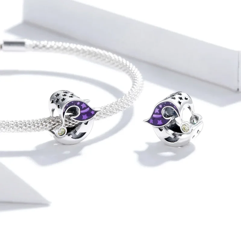 (imagine pentru) Pandora Stil Charm de Argint cu Stele - SCC1618 - Vizualizare 4