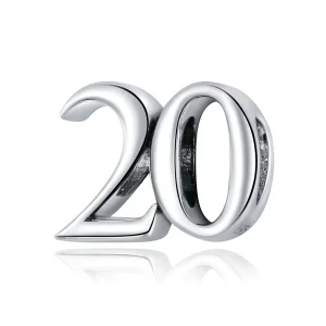 (imagine pentru) Pandora Style Aniversarea a 20-a Charm Argint - SCC1623