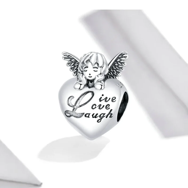 (imagine pentru) Pandora Style Charm de Argint Înger de Thanksgiving - SCC1633 - Vizualizare 2