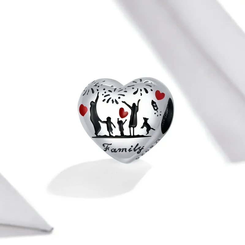 (imagine pentru) Pandora Style Inel de Argint pentru Familie - SCC1634 - Vizualizare 2