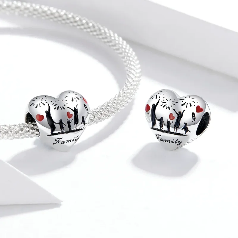 (imagine pentru) Pandora Style Inel de Argint pentru Familie - SCC1634 - Vizualizare 4