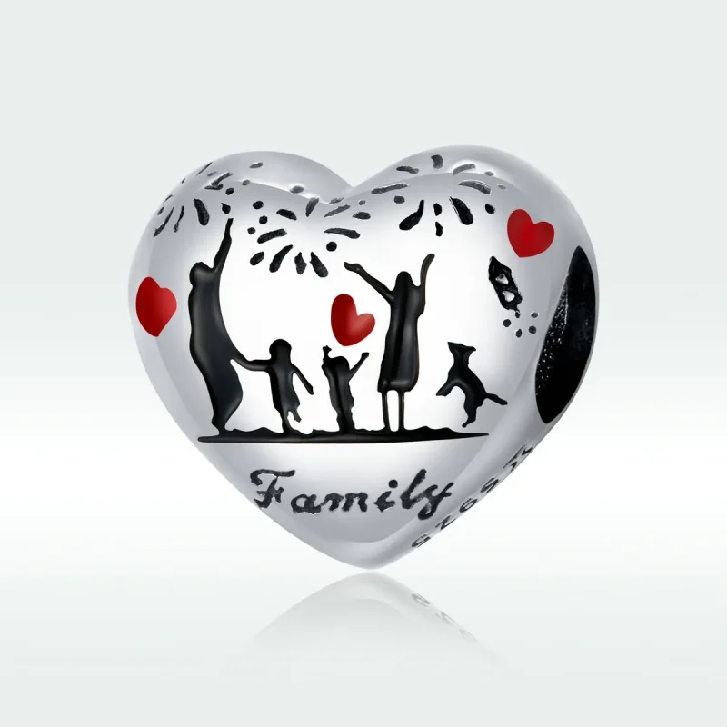 (imagine pentru) Pandora Style Inel de Argint pentru Familie - SCC1634 - Vizualizare 5