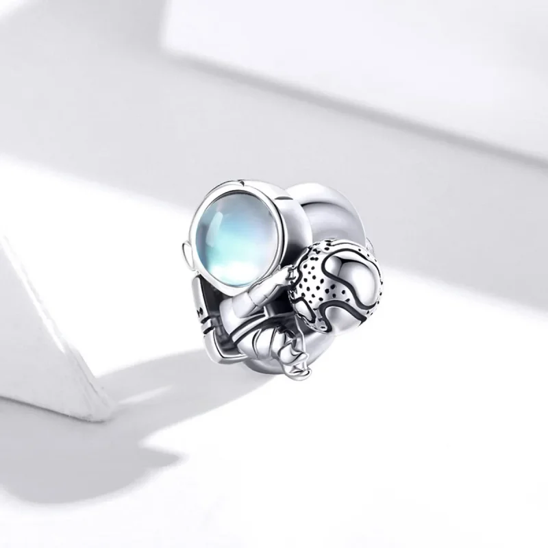 (imagine pentru) Pandora Style Charm de Argint Plimbare în Spațiu - SCC1694 - Vizualizare 2