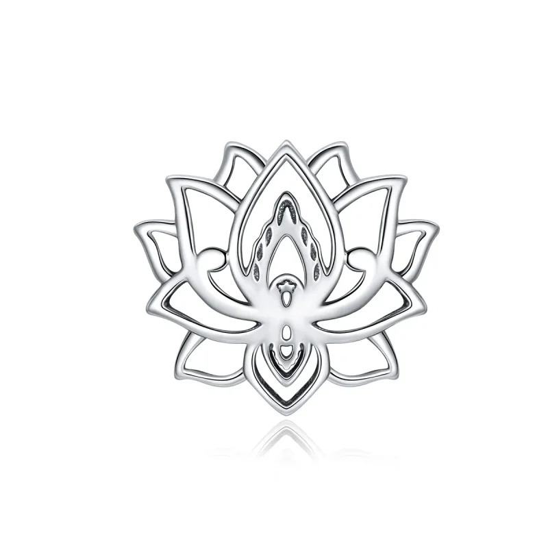 (imagine pentru) Pandora Style Charm de Argint Lotus înflorit - SCC1724