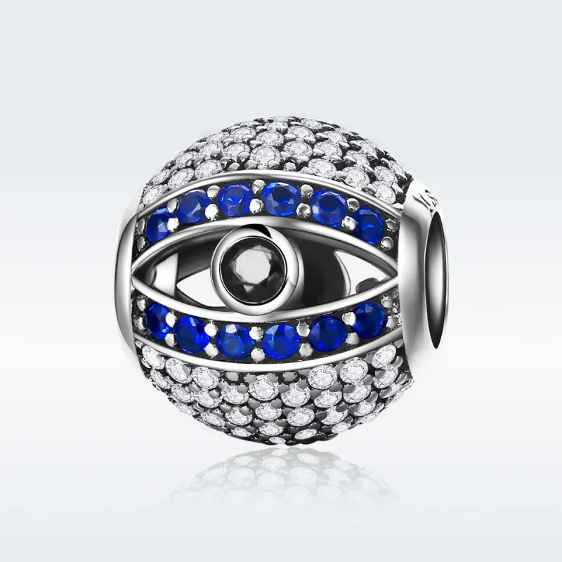 (imagine pentru) Pandora Style Charm de Argint cu Ochil Rău - SCC172 - Vizualizare 2