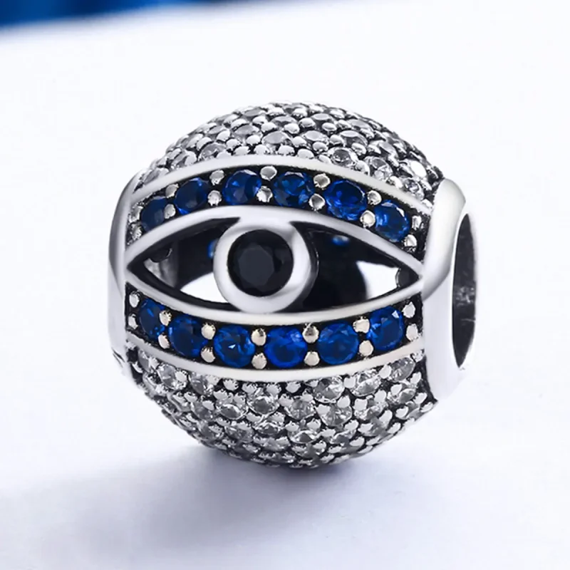 (imagine pentru) Pandora Style Charm de Argint cu Ochil Rău - SCC172 - Vizualizare 4