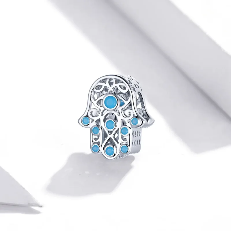 (imagine pentru) Pandora Style Charm de Argint cu Mâna Norocoasă - SCC1757 - Vizualizare 2