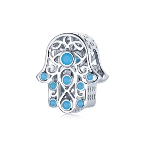 (imagine pentru) Pandora Style Charm de Argint cu Mâna Norocoasă - SCC1757