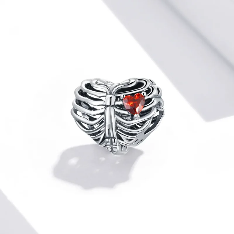 (imagine pentru) Pandora Style Inimă Care Bate din Argint - SCC1764 - Vizualizare 2