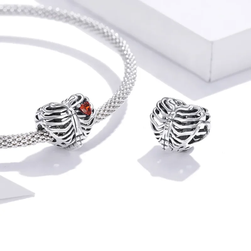(imagine pentru) Pandora Style Inimă Care Bate din Argint - SCC1764 - Vizualizare 4