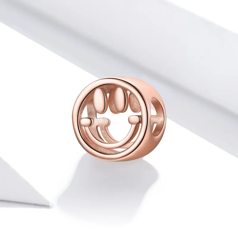 (imagine pentru) Pandora Style Charm Noroc Zâmbet Auriu Roz - SCC1787 - Vizualizare 2