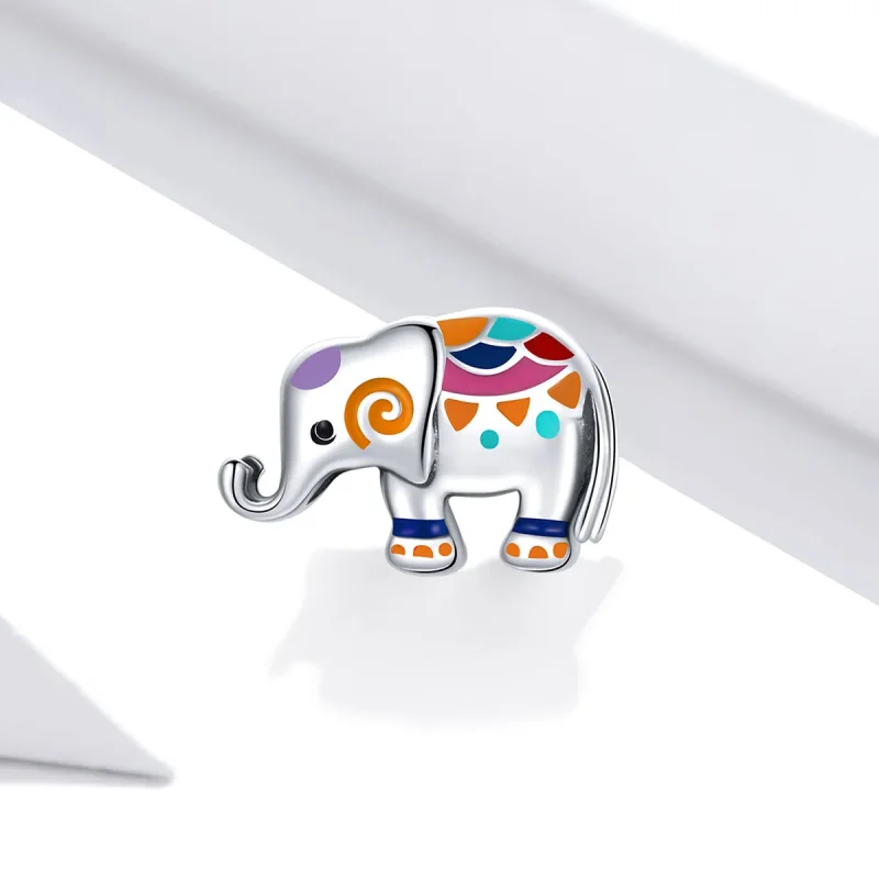 (imagine pentru) Pandora Style Charm de Elefant Norocos din Argint - SCC1790 - Vizualizare 2